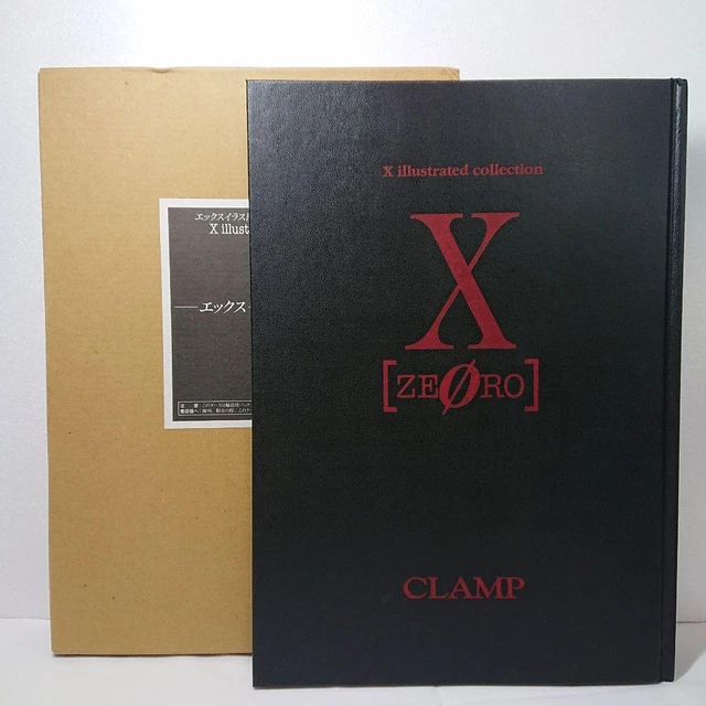 CLAMP X illustrated collection 1&2 イラスト集 Clamp Illustrated Collection Art Book X illustrated