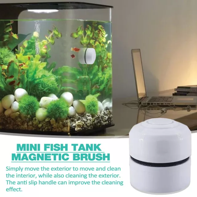 Magnetic Brush Fish Tank Aquarium Cleaning Tool Glass Algae Scraper Cleaner