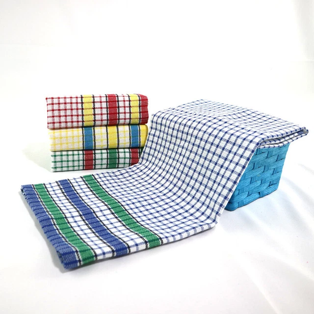 LANE LINEN Strofinacci da cucina in 100% cotone, ultra morbidi