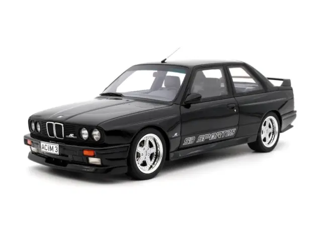 BMW M3 (E30) Coupe ACS3 2.5 Sport by AC-Schnitzer black 1:18 OT1033 OttO mobile