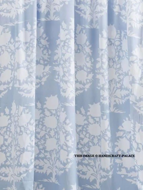 Handmade Imprimé Floral Indien 100% Coton Voile Tissu Couture Par 4.6m Artisanat