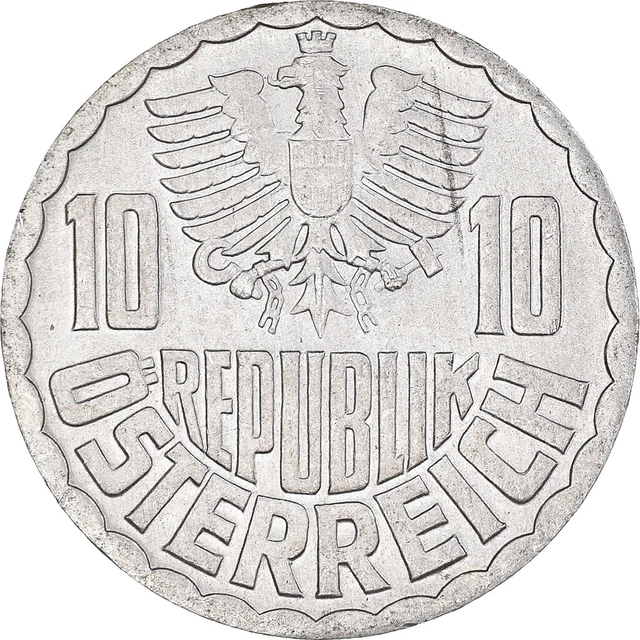[#1006985] Coin, Austria, 10 Groschen, 1975