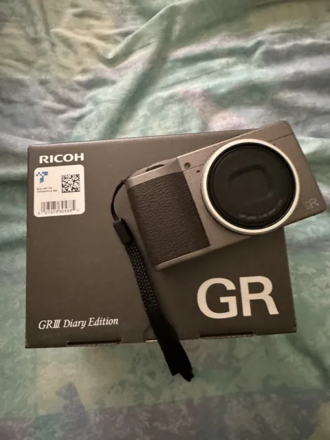 Ricoh GR III Diary Edition 1080p f/2.8 Digital Camera - Gray (01249)