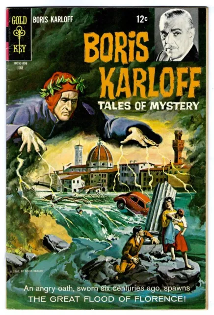 BORIS KARLOFF Tales Of Mystery #22 in FN/VF a Gold Key 1968 Silver Age comic