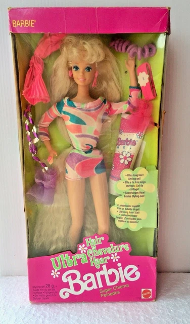 VINTAGE ULTRA TOTALLY HAIR Barbie Blonde Longest Hair Ever