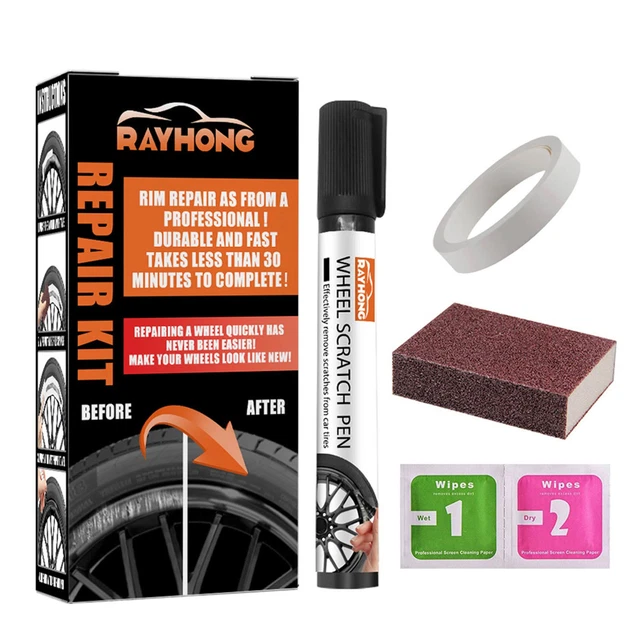 Alloy wheel scratch repair pen wheel scratch repair kit