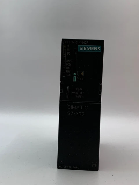 Siemens Simatic S7 Cpu317-2 Pn/Dp 6Es7 317-2Ek14-0Ab0 6Es7317-2Ek14-0Ab0 Fs:6