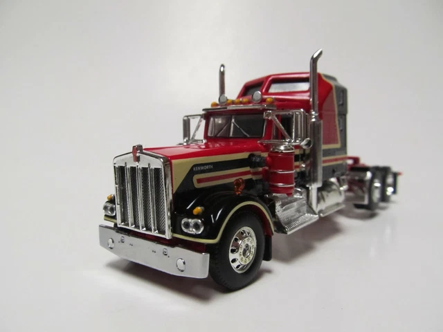 2 DCP / FIRST GEAR 1/64 SCALE KENWORTH, PETERBILT, MACK, IH, TAN