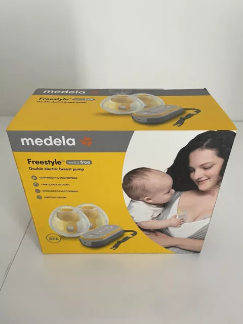 Medela Freestyle HandsFree Double Electric Breast Pump Wearable Portable ~ NEW!