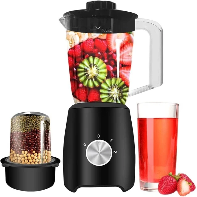 Mixeur Avec Lame Électrique Cuisine Multi-Usage 2IN1 700W Professionnel Jus Pour