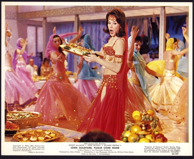 JOHN GOLDFARB PLEASE COME HOME Original Movie Color Photo Sexy Shirley MacLaine