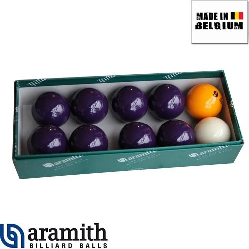 Jeu De Billes De Billard Américain 57.0 Mm Zébré - Avec Monnayeur - Neuf - Fabrication Chine