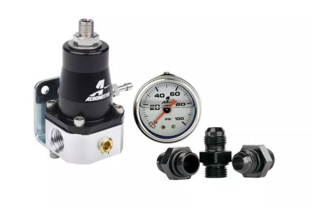 Aeromotive EFI baypass fuel pressure regulator kit Adjustable 30-70 PSI 13130