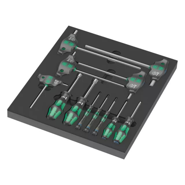 Wera 9713 Schaumstoffeinlage Hex Schraubendreher Set 1