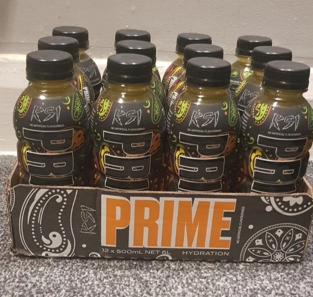 PRIME HYDRATION DRINK KSI Orange and Mango (Limited) *12 PACK* USA