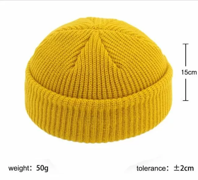 Mode Hiver Vêtement Polyester Bonnet Tricot Capuchons Unisexe Décontracté Neuf 3