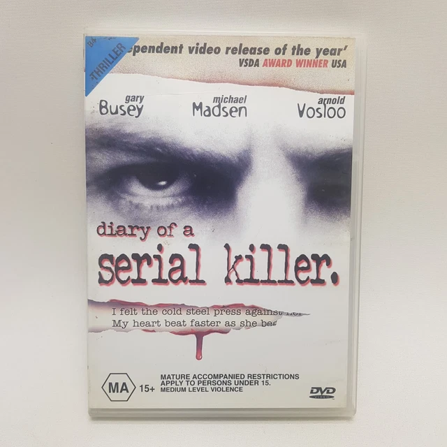 Diary Of A Serial Killer DVD (Rough Draft) Gary Busey Ex Rental