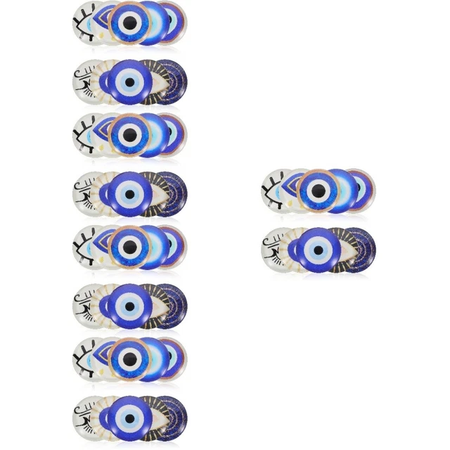 flatback dome cabochons 50 Stück bedruckt rund Glas-Cabochons runde Cabochons Pr