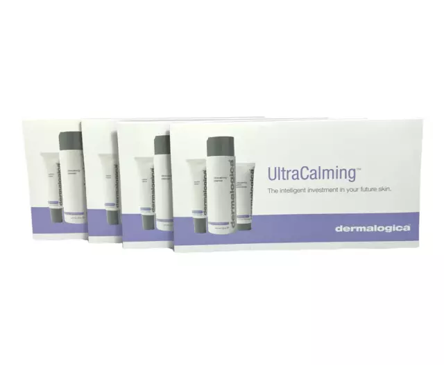 Dermalogica Ultra Calming 3PCS Cleanser, Serum, Barrier Repair Samples(LOT OF 4)