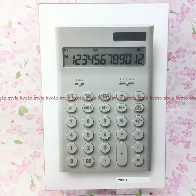 PLUS MINUS ZÉRO 0 Électronique Ordinateur Calculatrice M Noir ZZD-Q010B ...