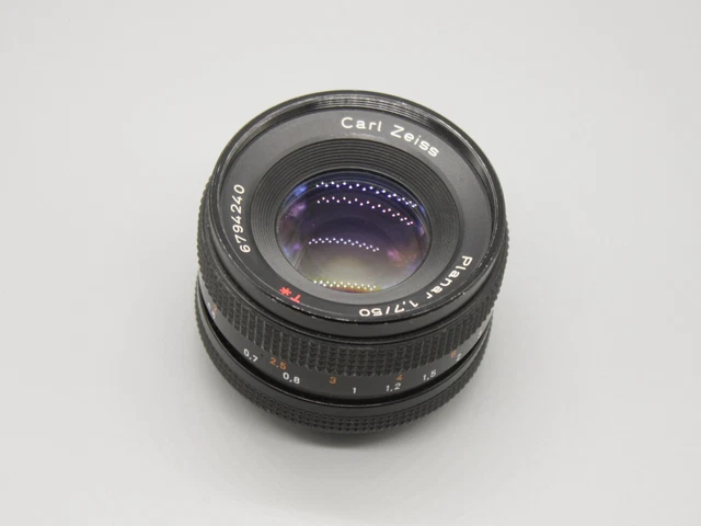 Carl Zeiss Planar1,7/50 T* 50mm F/1.7 Lens Objektiv für Contax / Yashica