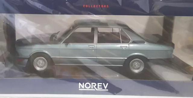 Norev 183269, BMW M 535i, 1980, blau metallic, 1/18, NEU&OVP