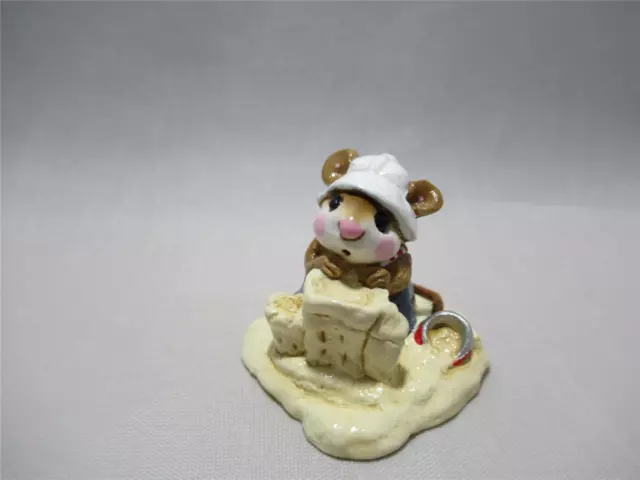 Wee Forest Folk Beach Mousey - Retired in 1993 - Wonderful Vintage Mouse!