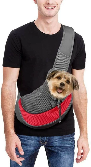 Sac de transport pour chiot porte-animaux mains libres Achort porte-animaux petit chat traversier