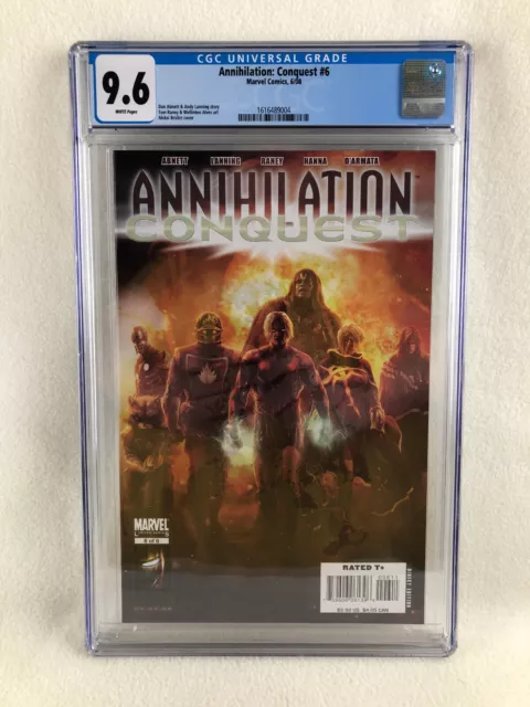 Annihilation Conquest #6 9.6 CGC 1st Appearance 2008 Guardians Of The Galaxy