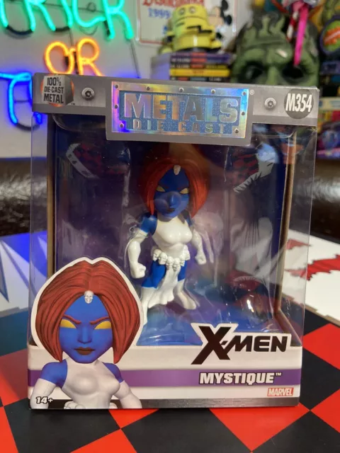 Jada Toys Die Cast Metals Mystique 4" Figure X-Men Marvel Comics New in box M354