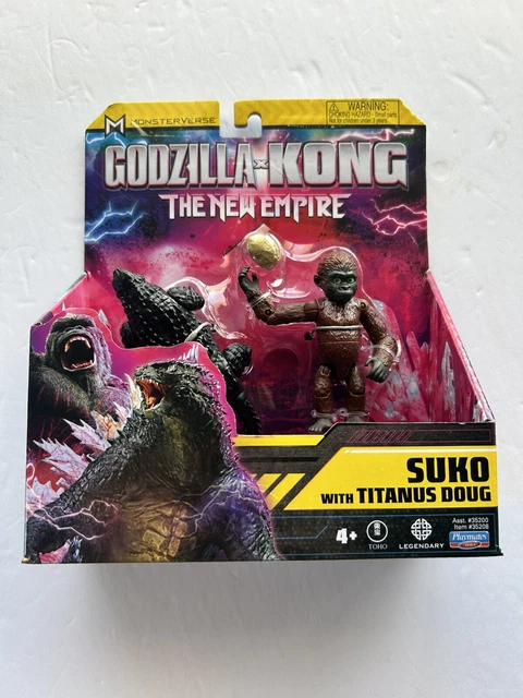 PLAYMATES MONSTERVERSE GODZILLA x Kong New Empire SUKO w Titanus Doug ...