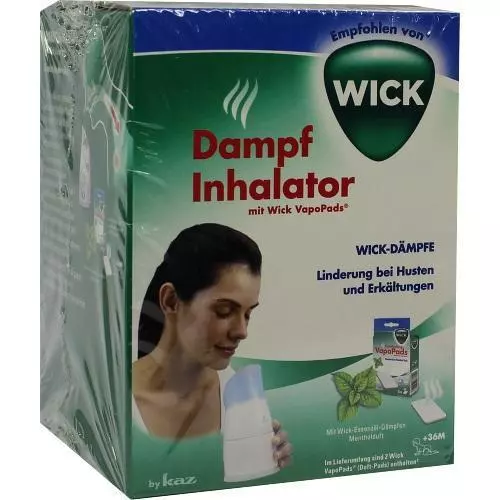 WICK Dampf Inhalator manuell 1 St PZN 7638935