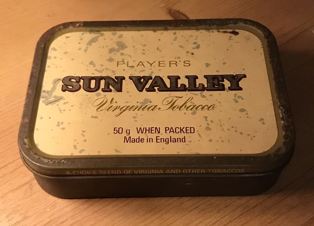 VINTAGE THREE PLAYERS Sun Valley Tobacco Tins empty £6.52
