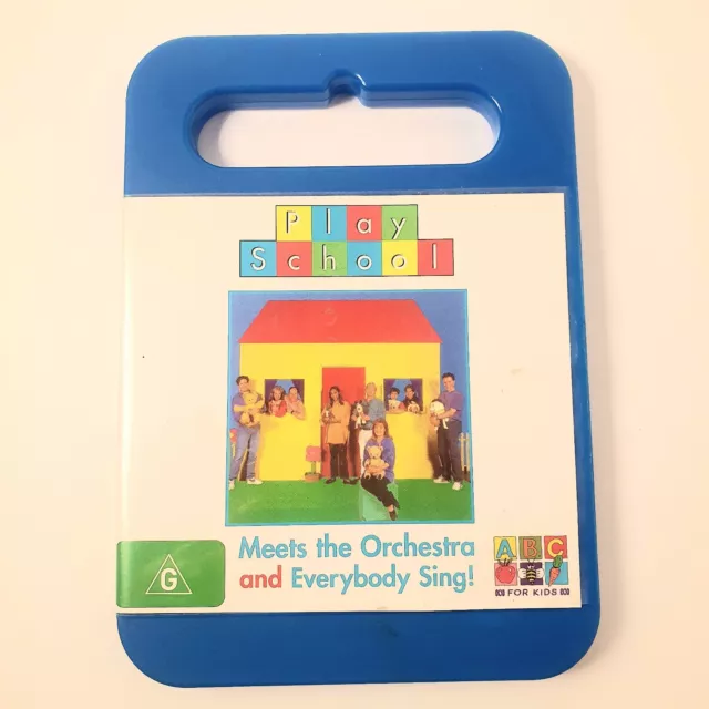 Play School Everybody Sing! Meets The Orchestra Like New Region 4 Australia -N