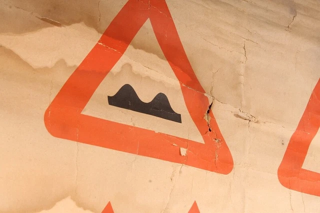 WALL CHART SCHOOL Wall Map Roll Chart Verkehrskarte Traffic Sign $49.32 ...