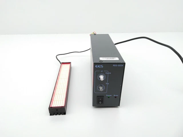 CCS PD2-5024 Machine Vision Red LED Light Bar With Power Supply