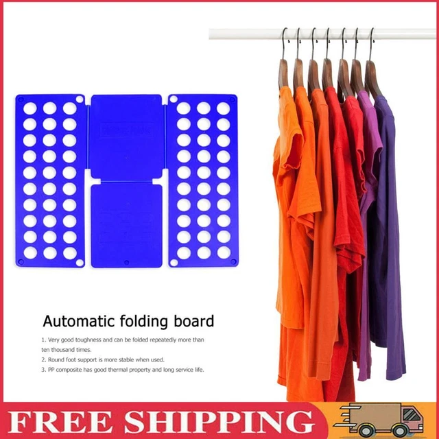 Organizzatore Tavola Pieghevole Lavanderia Bambini Abbigliamento Regolabile (Blu)