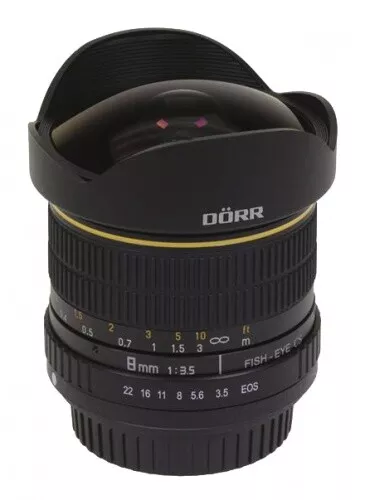 Dörr Fisheye 8mm Oeil de Poisson pour Nikon Produit Neuf Commerçant Spécialisé