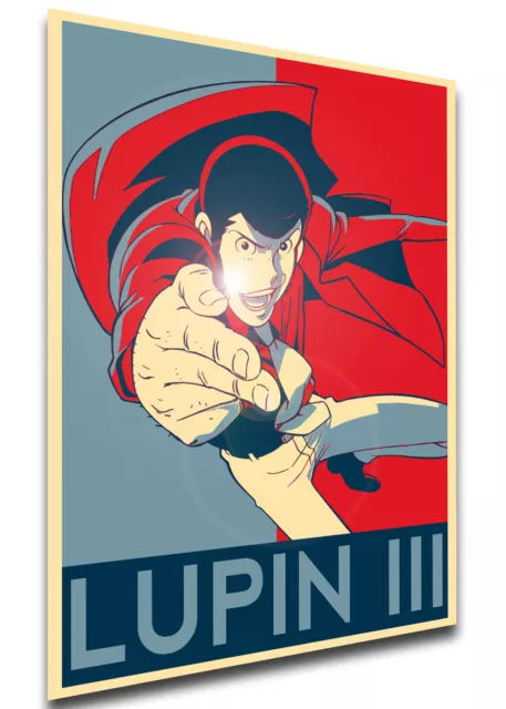 Poster Propaganda - Lupin the Third - Arsene V2 - LL3227