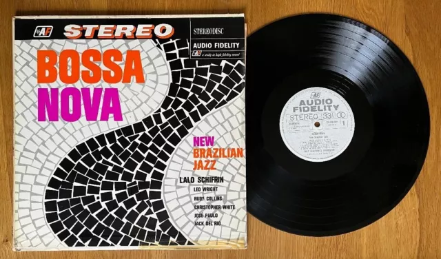 BOSSA NOVA : NEW BRAZILIAN JAZZ .. LALO SCHIFRIN VINYL LP STEREODISC      best