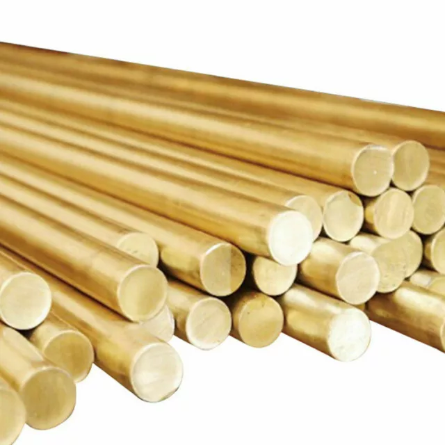 4-8mm Brass Rod Round Solid Brass Bar Circular for RC Airplane Model Machining
