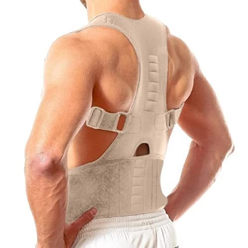 Ducomi Extreme Active Posture Tutore Schiena Posturale Regolabile Fascia Magn...