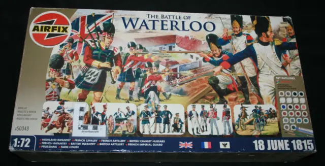 Airfix The Battle of Waterloo set 1:76 scale model kit. Incomplete & spares