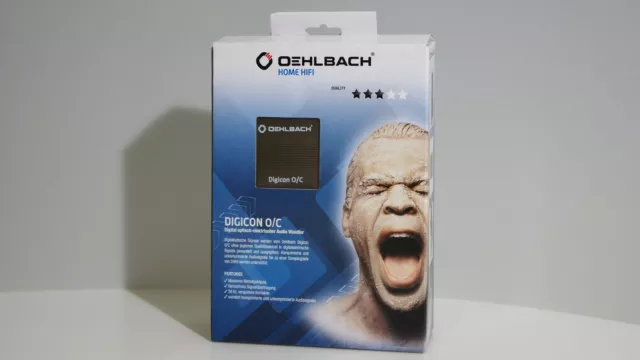 Oehlbach Digital optisch-elektrischer Audio Wandler Digicon O/C 6037