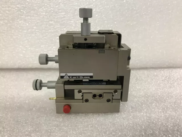 New! Karl Suss PH120 Probe Head Manipulator 3 Linear Axis/3um with 6 Moth Wrty