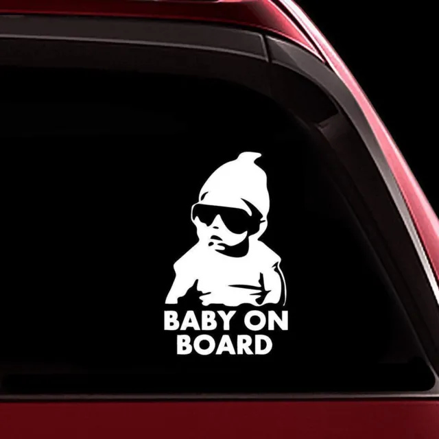 Baby on Board Aufkleber Auto, 3-Pack Reflektierende Baby an Bord