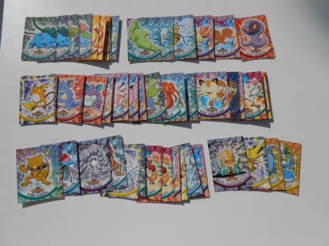 Cartes pokémon - TV animation édition TOPPS - Versions françaises (à l'unité)