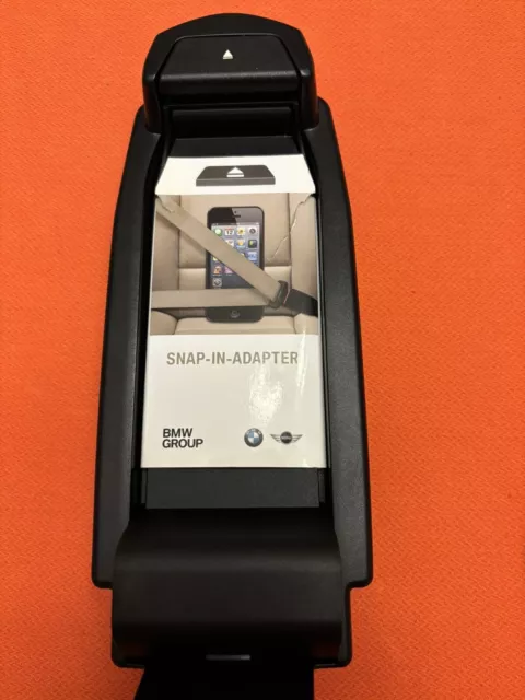 Genuine BMW snap in adapter with cradle