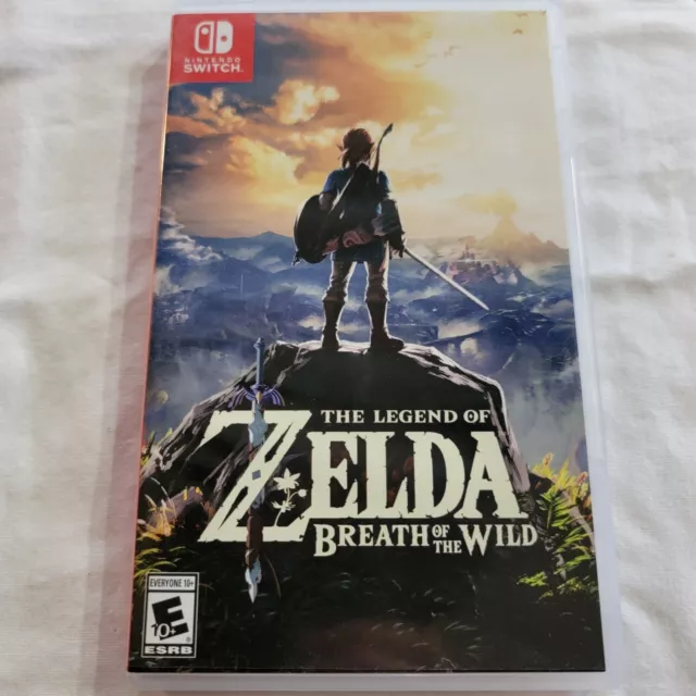 The Legend of Zelda Breath of the Wild - Nintendo Switch Case ONLY