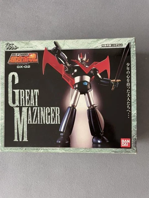 GREAT MAZINGER GX-02 Soul of Chogokin Mazinga Z Bandai Vintage Japan